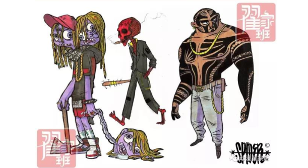 当纹身闯进动画师的脑袋