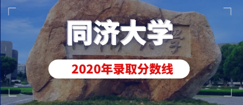 同济大学2020年美术类本科(动画)专业录取分数线